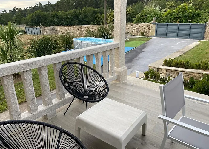 Casa Vanguardista En El Campo Cerca De Santiago *