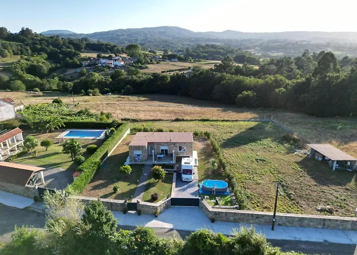 Casa Vanguardista En El Campo Cerca De Santiago 別荘